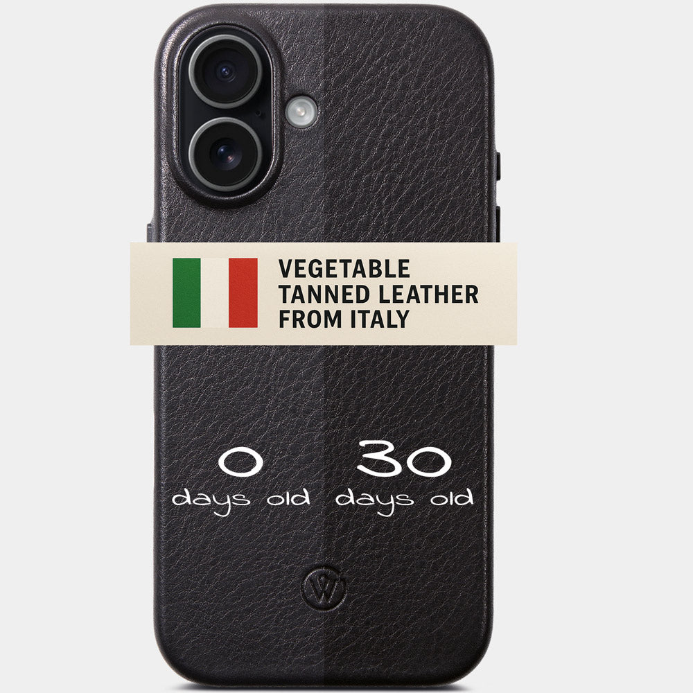 iPhone 17 Lederhülle – Premium Case aus pflanzlich gegerbtem Leder | GOOD WILHELM