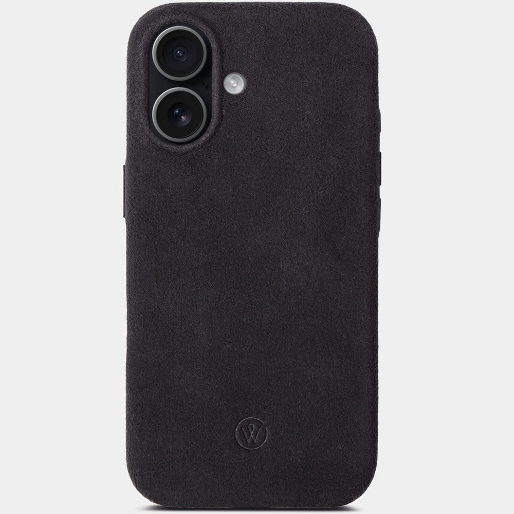 iPhone 17 Alcantara Hülle in Black von Good Wilhelm