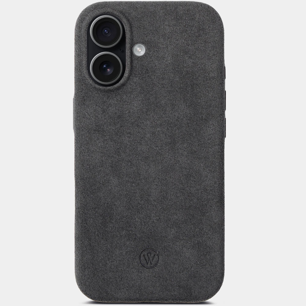 iPhone 17 Alcantara Hülle in Charcoal Grey von Good Wilhelm